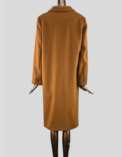 BABATON Brown Wool Coat - Medium