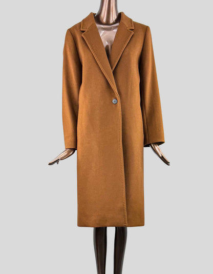 BABATON Brown Wool Coat - Medium