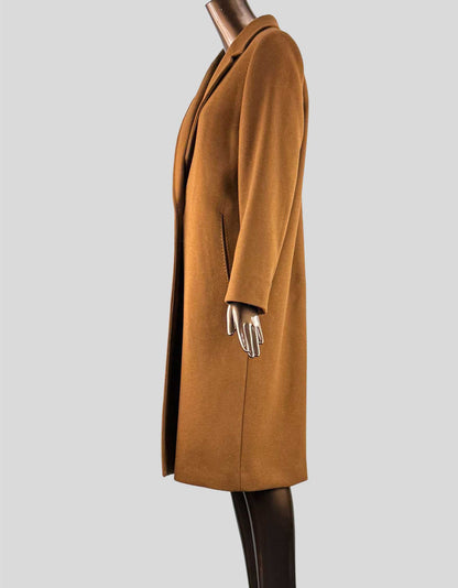 BABATON Brown Wool Coat - Medium