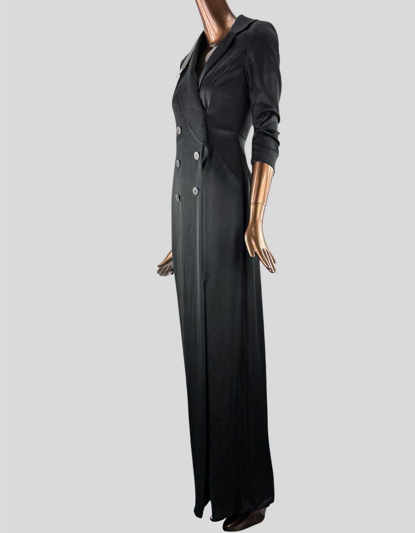 HALSTON Evening Collection Tuxedo Dress w/ Tags - 0 US