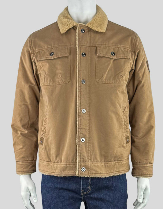 OUTDOOR JACKET Tan Jacket - Small