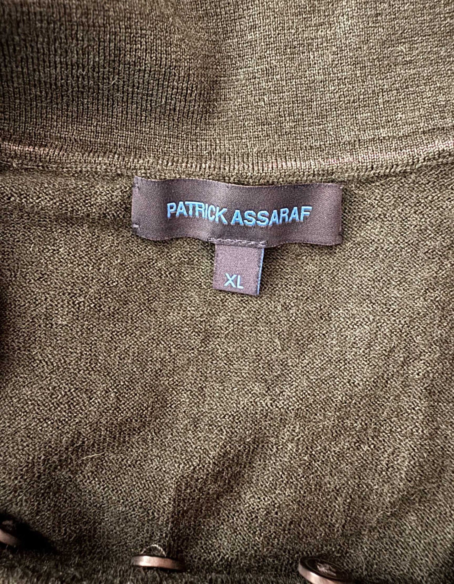 PATRICK ASSARAF Merino Wool Sweater - X-Large