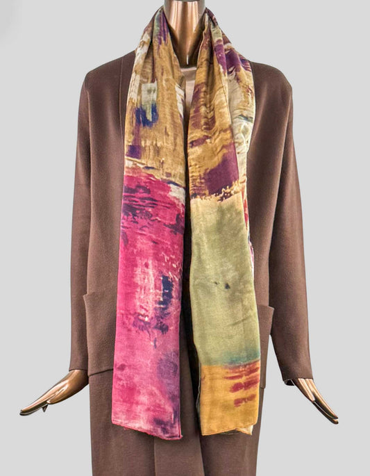 Scarf in Fall Colors - One Size