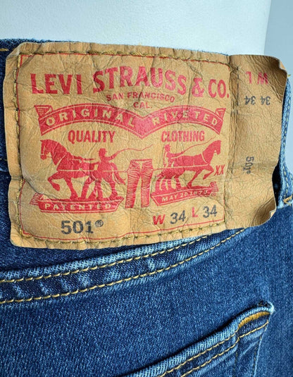 LEVI'S 501 Jeans - 34W x 34L US