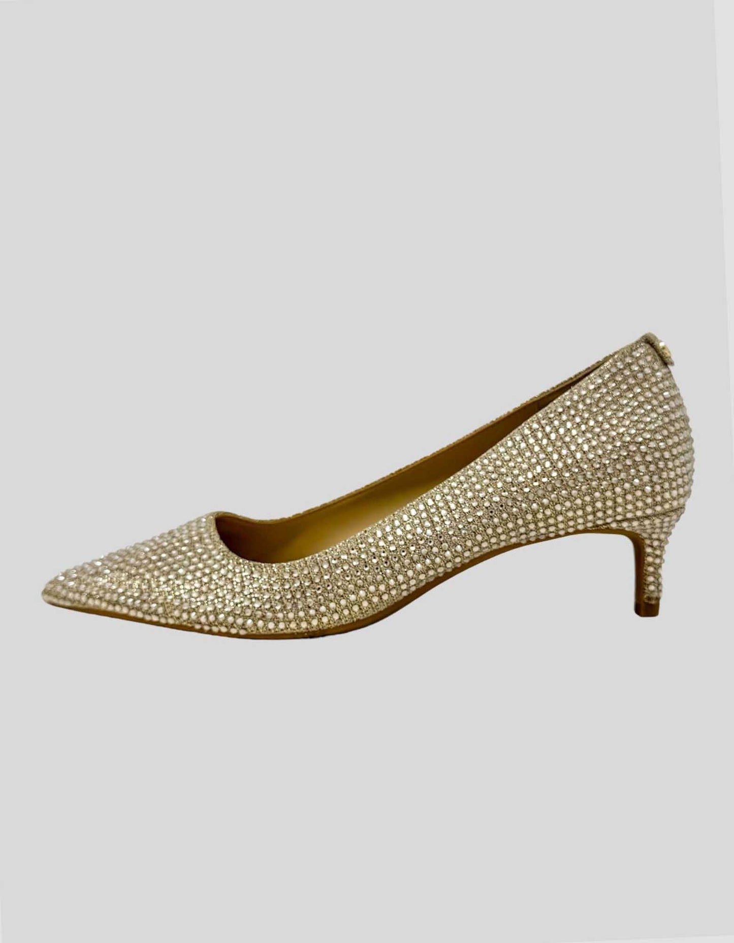 KORS MICHAEL KORS Gold Heels - 7M US