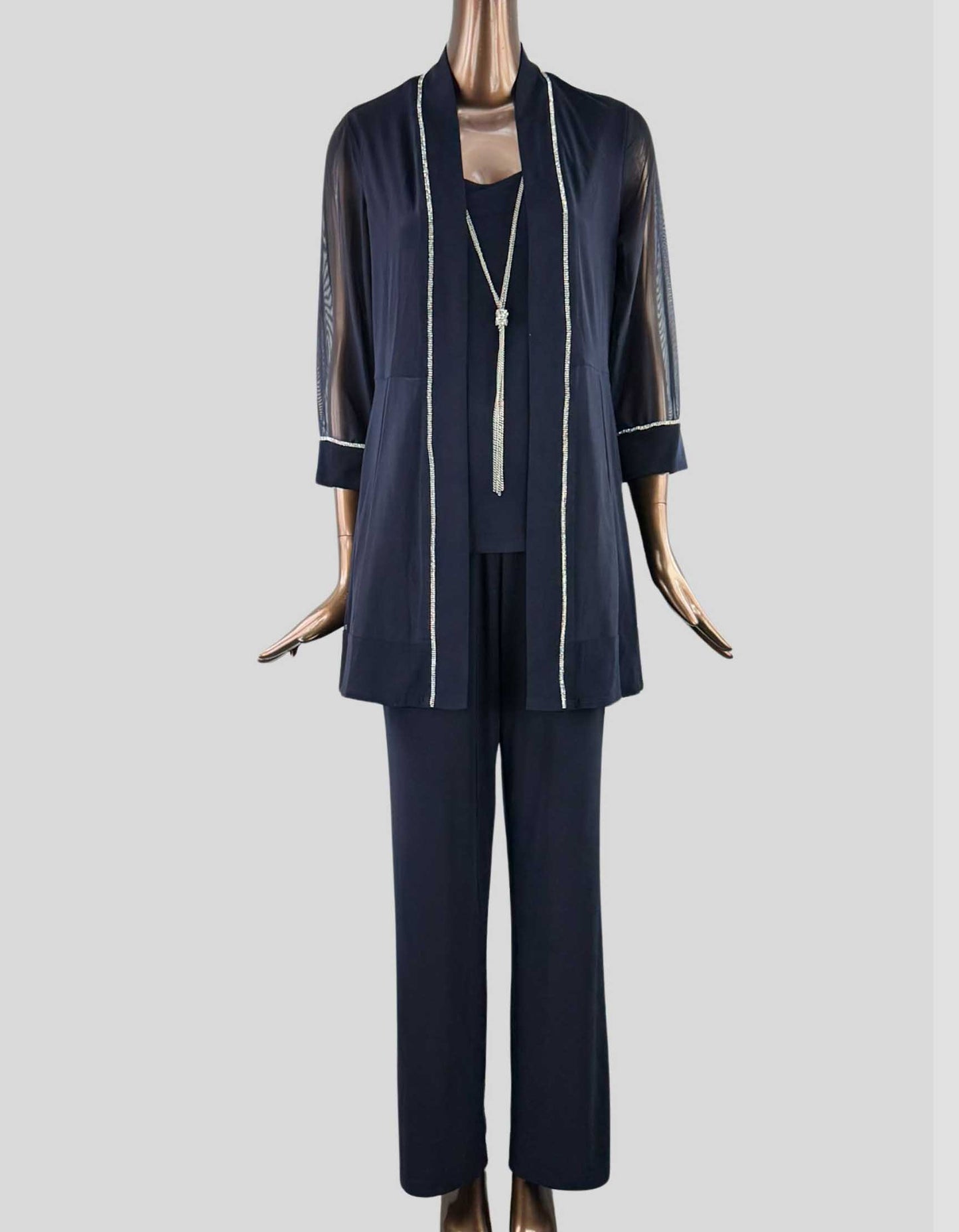 LAURA Three-Piece Pant Suit - 8 US