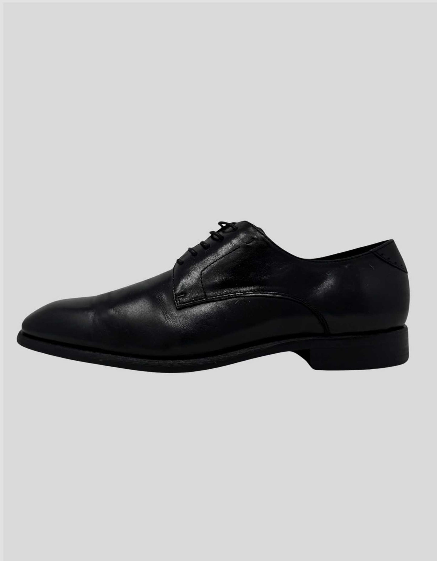 STEVE MADDEN black leather Oxford Shoes for men - 10 US