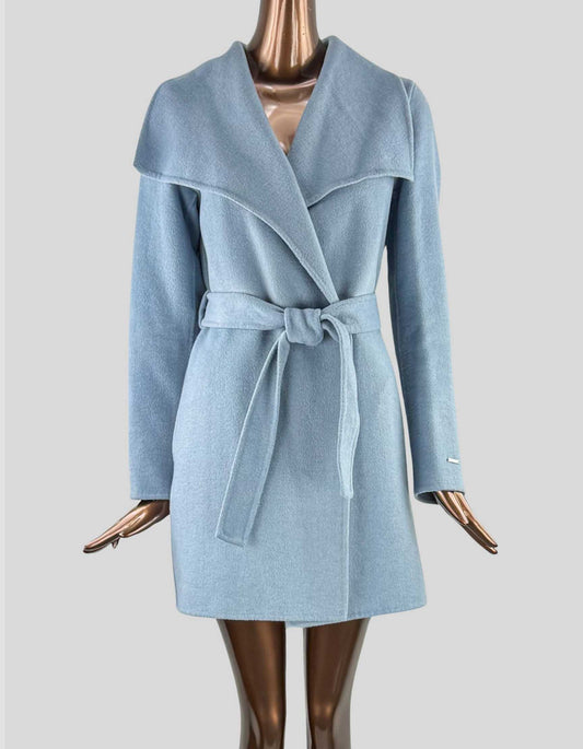 TAHARI Wool Wrap Coat - Small