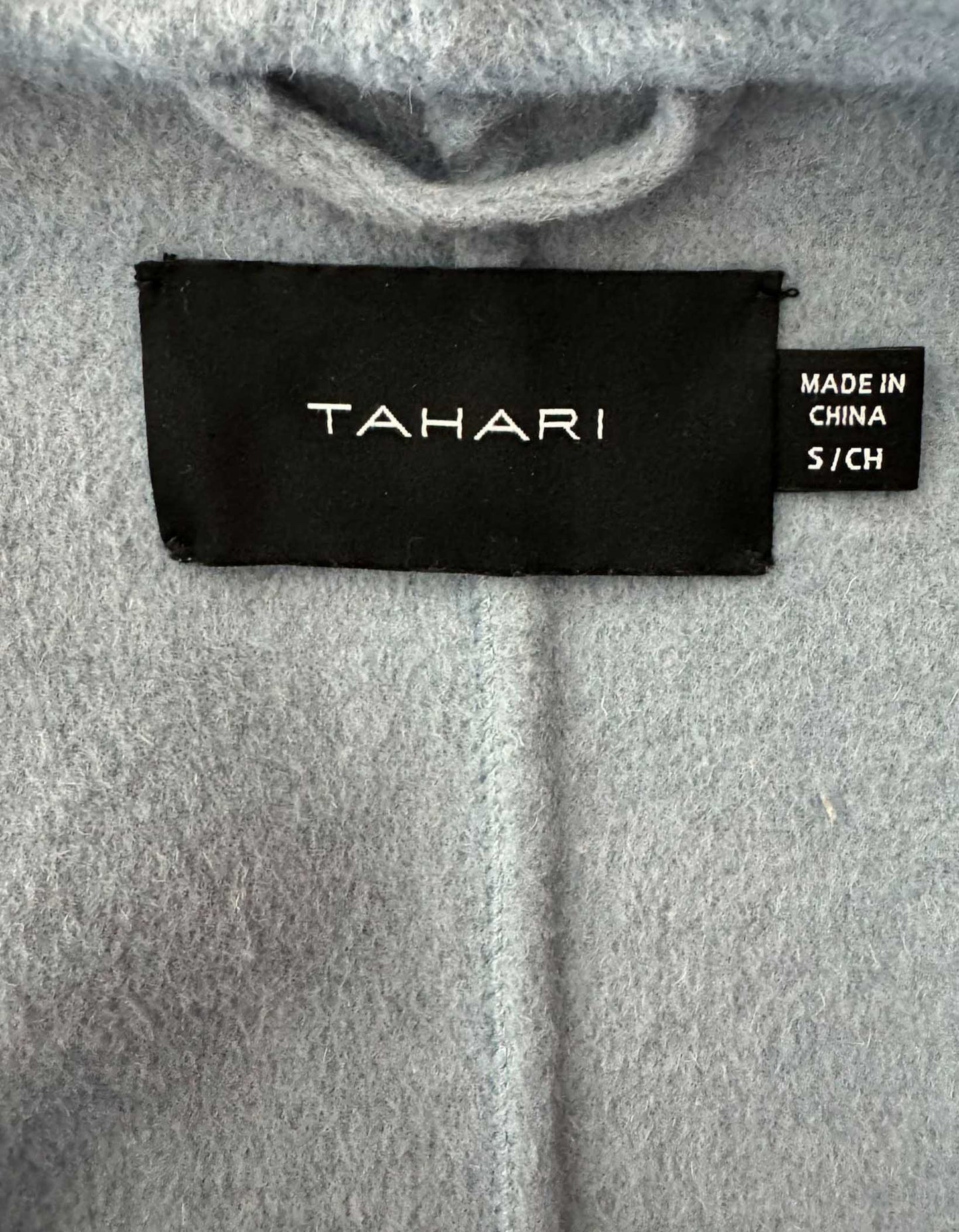 TAHARI Wool Wrap Coat - Small