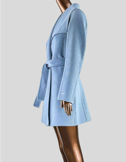 TAHARI Wool Wrap Coat - Small