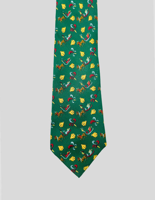 Hermès Silk Patterned Tie