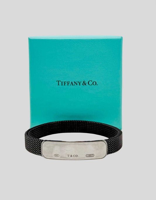 TIFFANY & CO. 1837 Mesh Stretch Link Bracelet - One Size